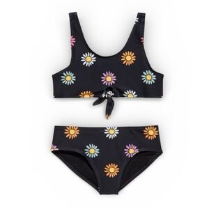 Old Navy Girls Daisy Bikini Set Size Small (6/7) Tie Front